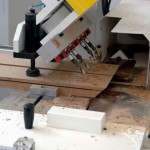 Cutting and drilling door frames