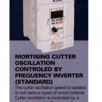 Inverter for cutting oscillation speed.